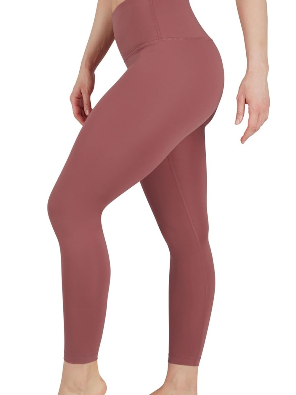 Yogalicious Seamless Leggings in Dusty Rose